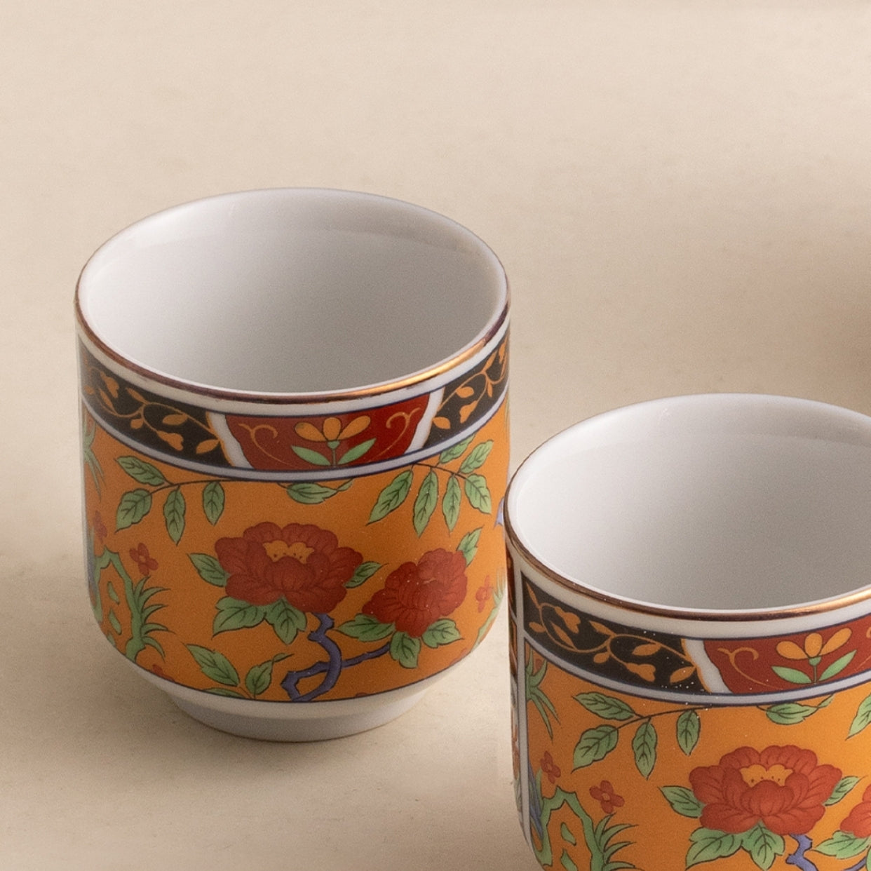 Japanese Mino-yaki Sake Set