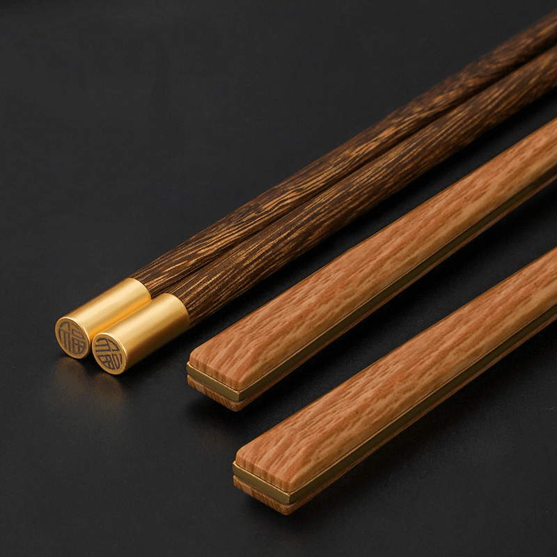 Stainless Steel Utensil Set with Wooden Handles – Modern Elegance for Every Meal