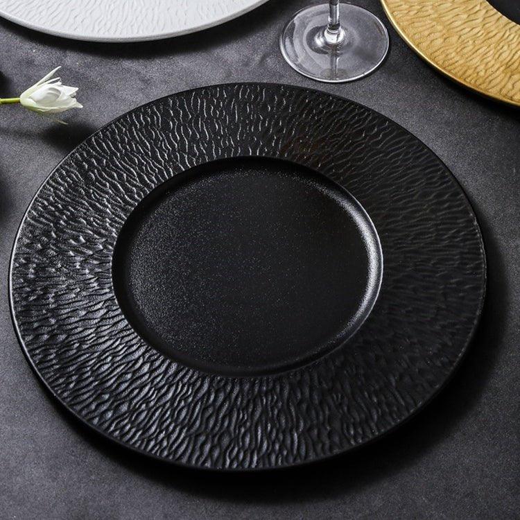 Matte Ceramic Steak Serving Plates – The Perfect Canvas for Your Culinary Masterpiece