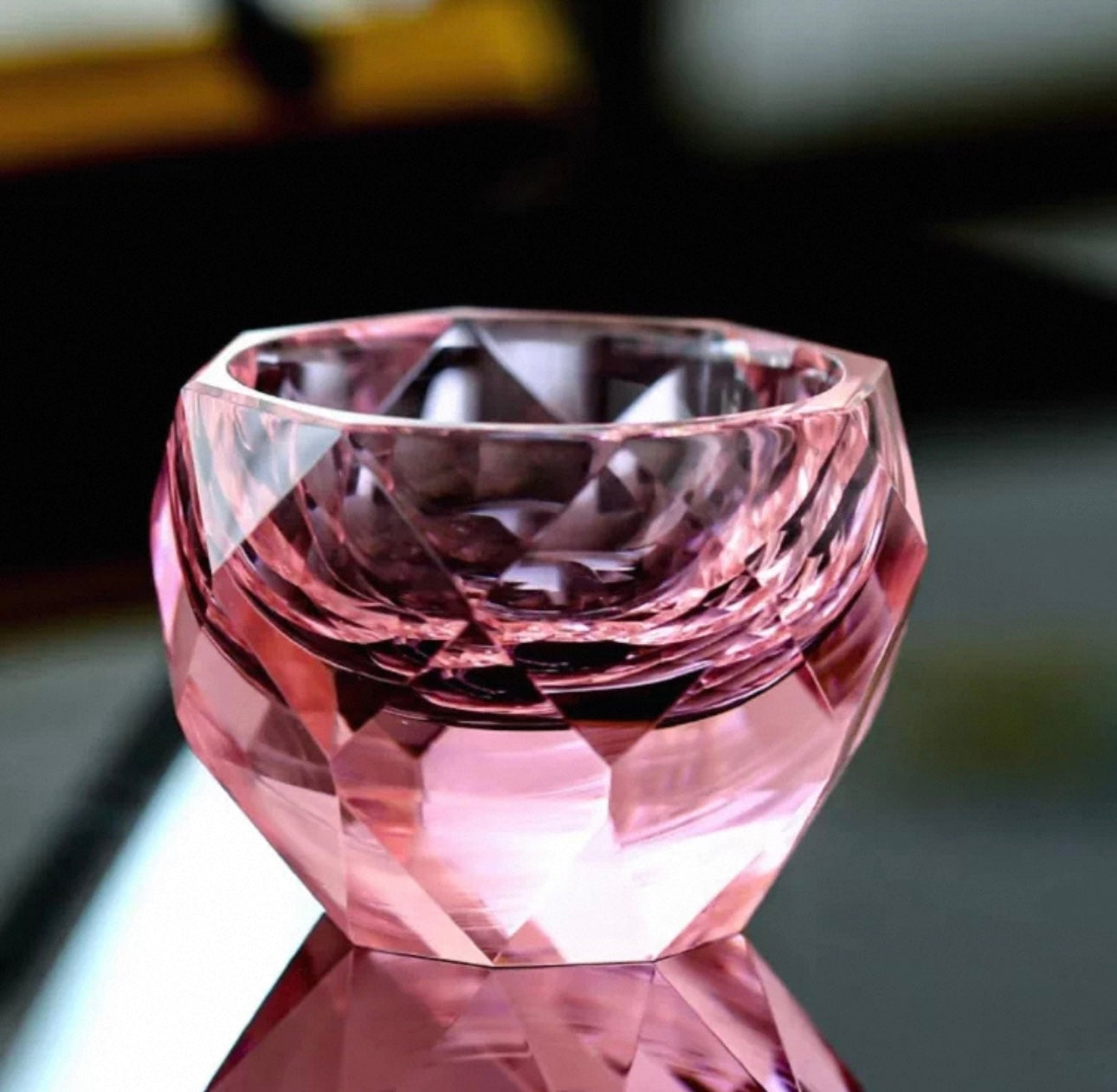 Handcrafted Gold Leaf Crystal Cup - Your Personal "Master" Cup