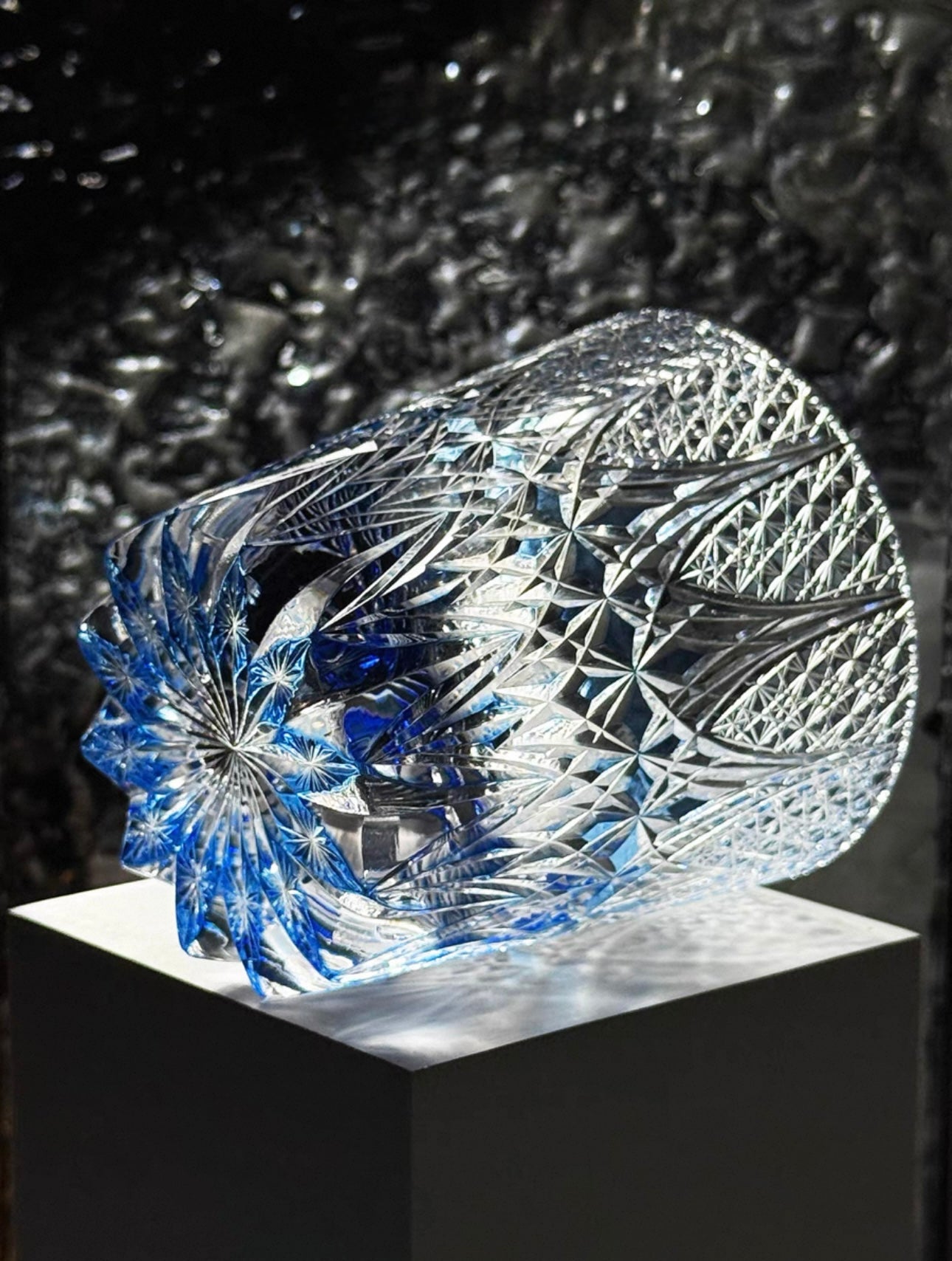 "Star of Eternity" Edo Kiriko Whiskey Glass