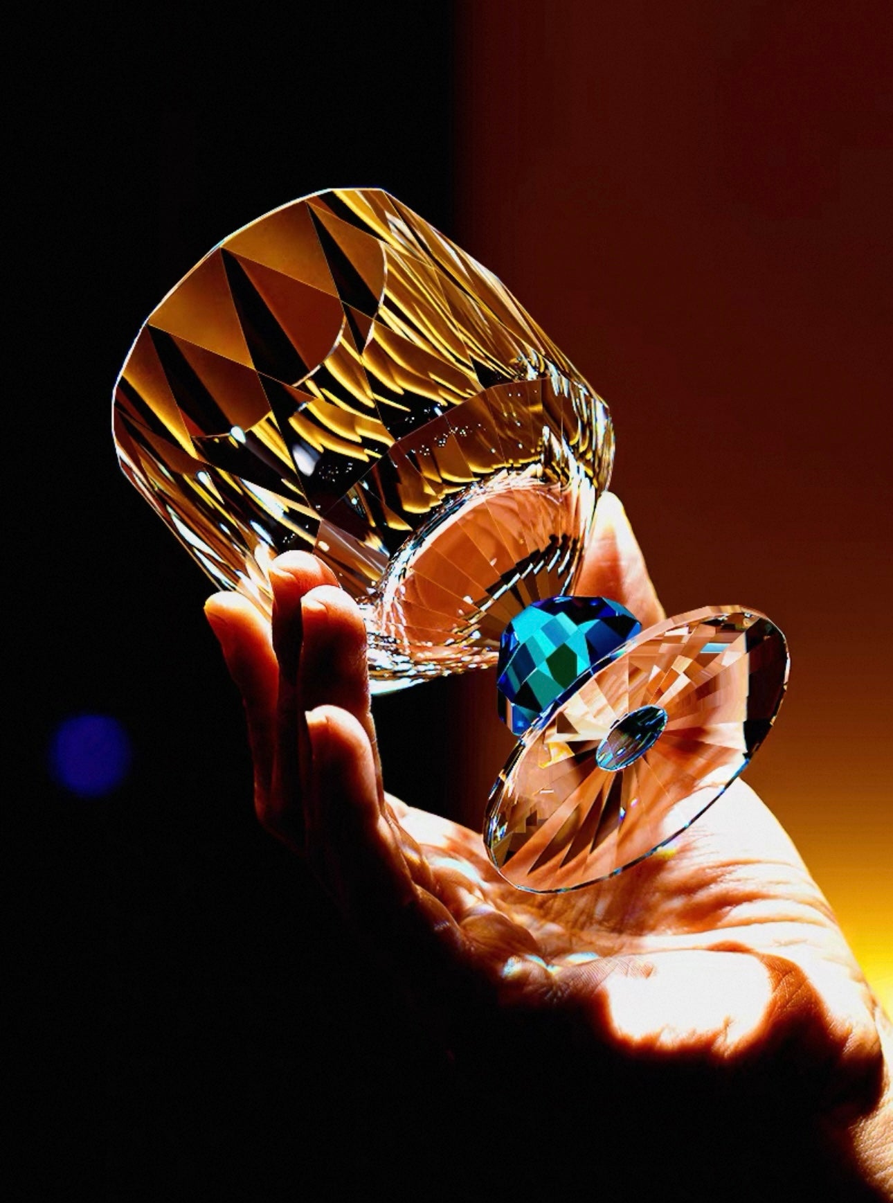 Kaleidoscope K9 Crystal Stemware - High-Value Gift Glasses