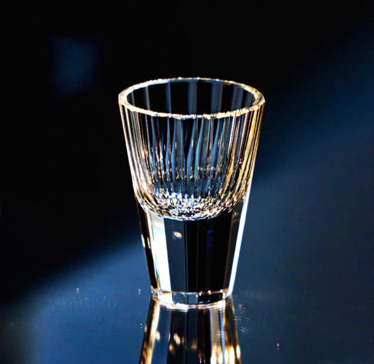 Handcrafted Cut-Glass K9 Crystal Liquor Decanter Set