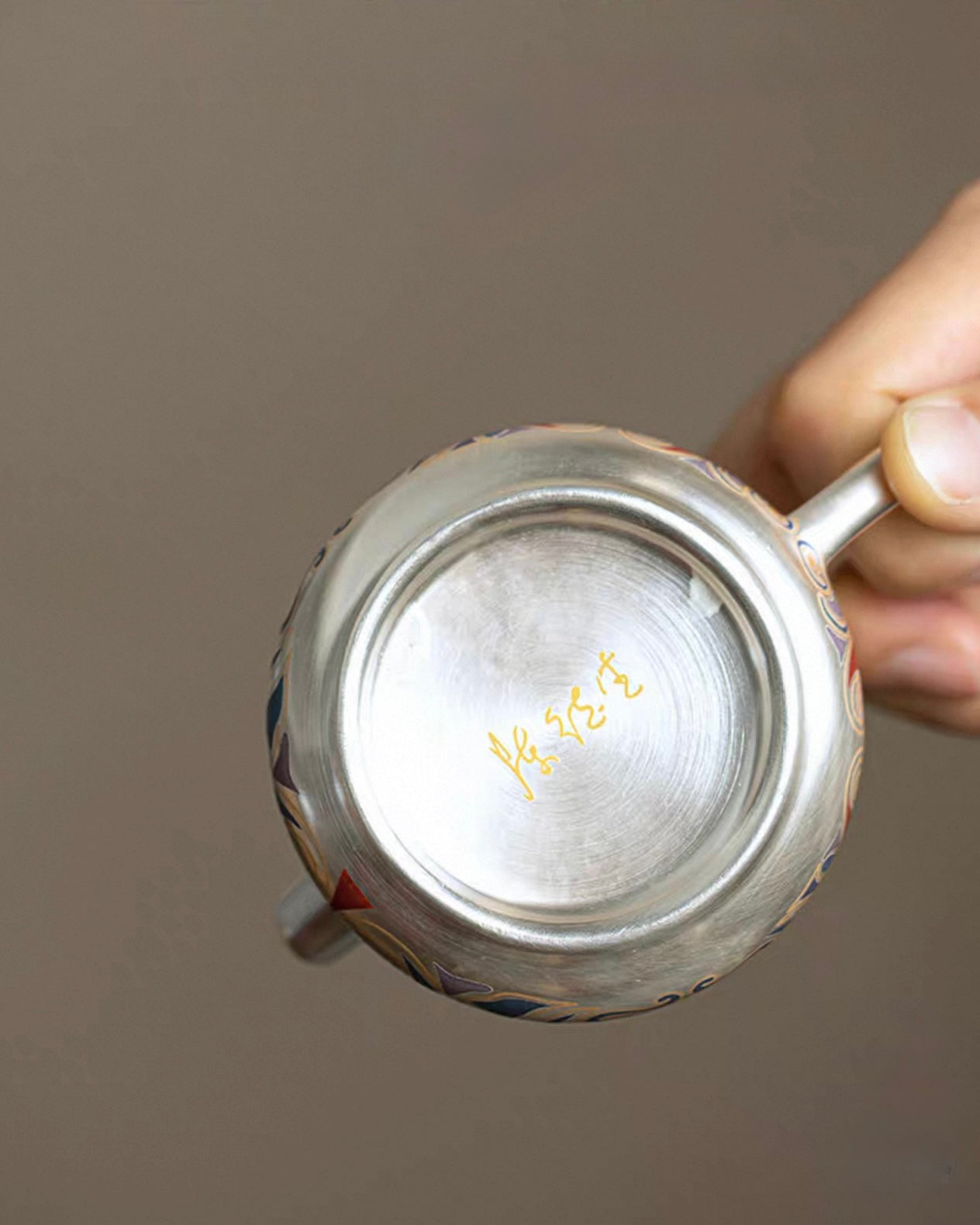 Dunhuang "Gold & Silver Inlay" Ceramic Tea Trio | Premium Heritage Gift Set