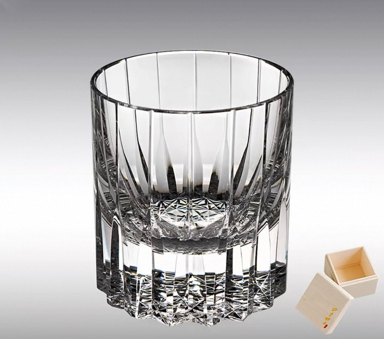 Edo Kiriko Multi-Color Edition "Dazzling" Whisky Glass - Handcrafted Japanese Artistry