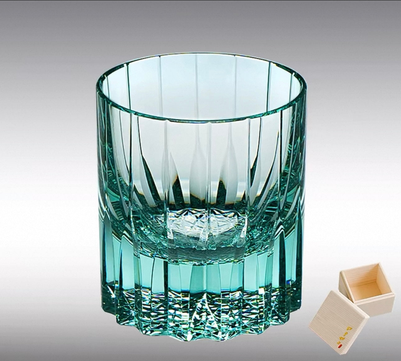 Edo Kiriko Multi-Color Edition "Dazzling" Whisky Glass - Handcrafted Japanese Artistry