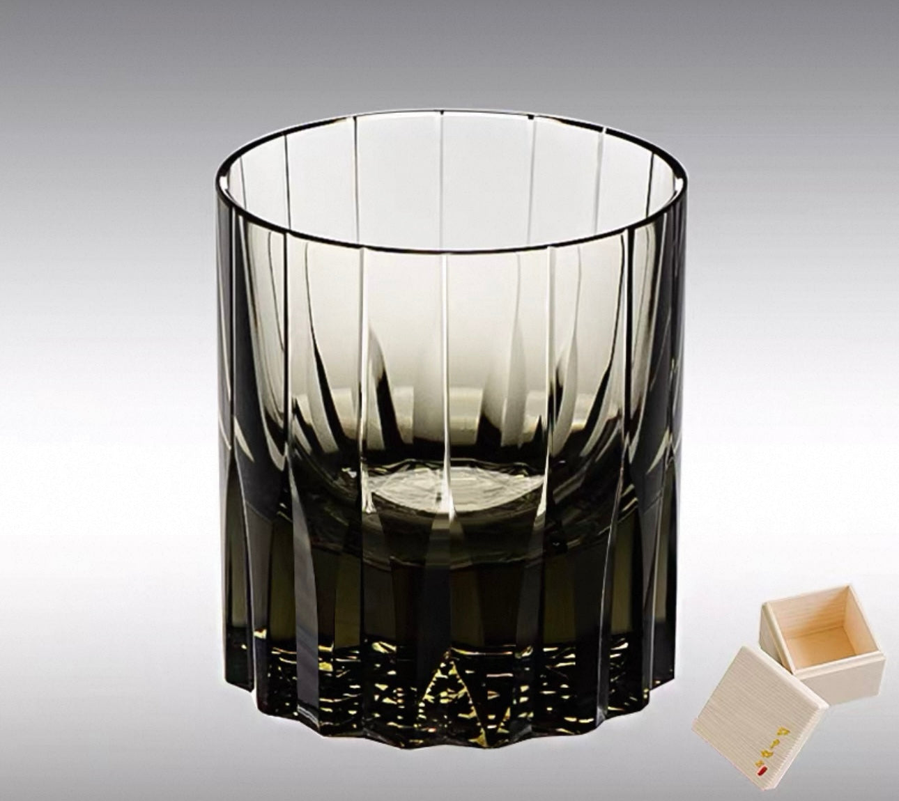Edo Kiriko Multi-Color Edition "Dazzling" Whisky Glass - Handcrafted Japanese Artistry