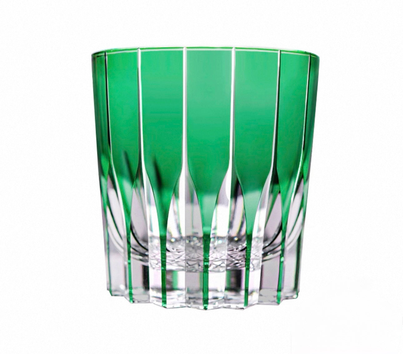 Exquisite Handmade Edo Kiriko Starburst Crystal Tumbler