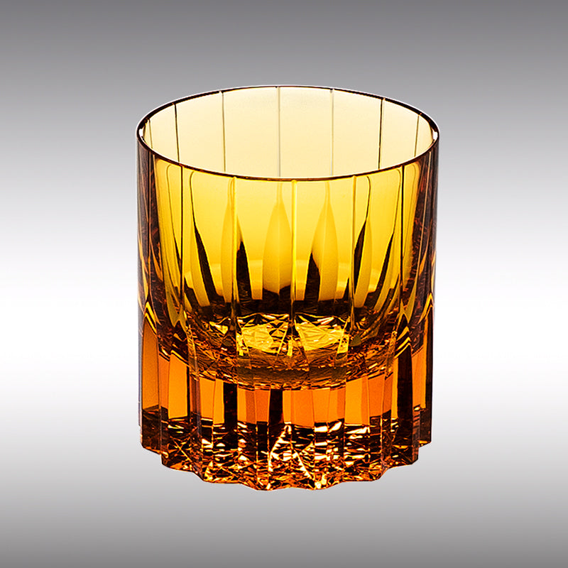 Edo Kiriko Multi-Color Edition "Dazzling" Whisky Glass - Handcrafted Japanese Artistry