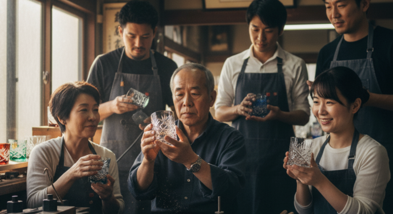 The Journey of a Lifetime: How an Edo Kiriko Master Is Forged