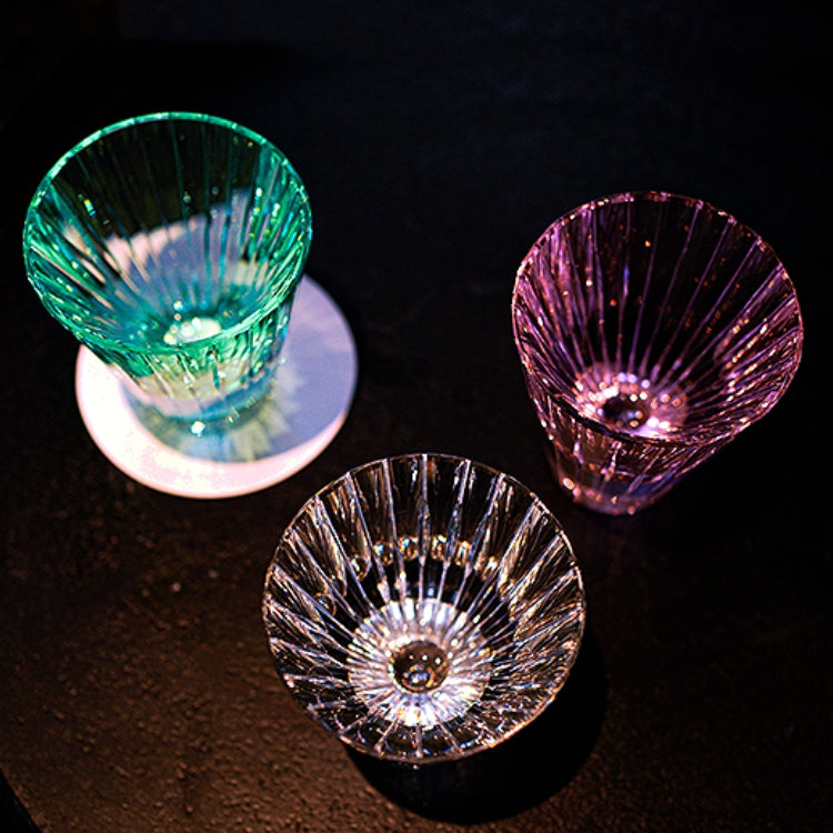 Edo Kiriko Handcrafted Starlit Guqin Whisky Glass – A Symphony of Light and Heritage