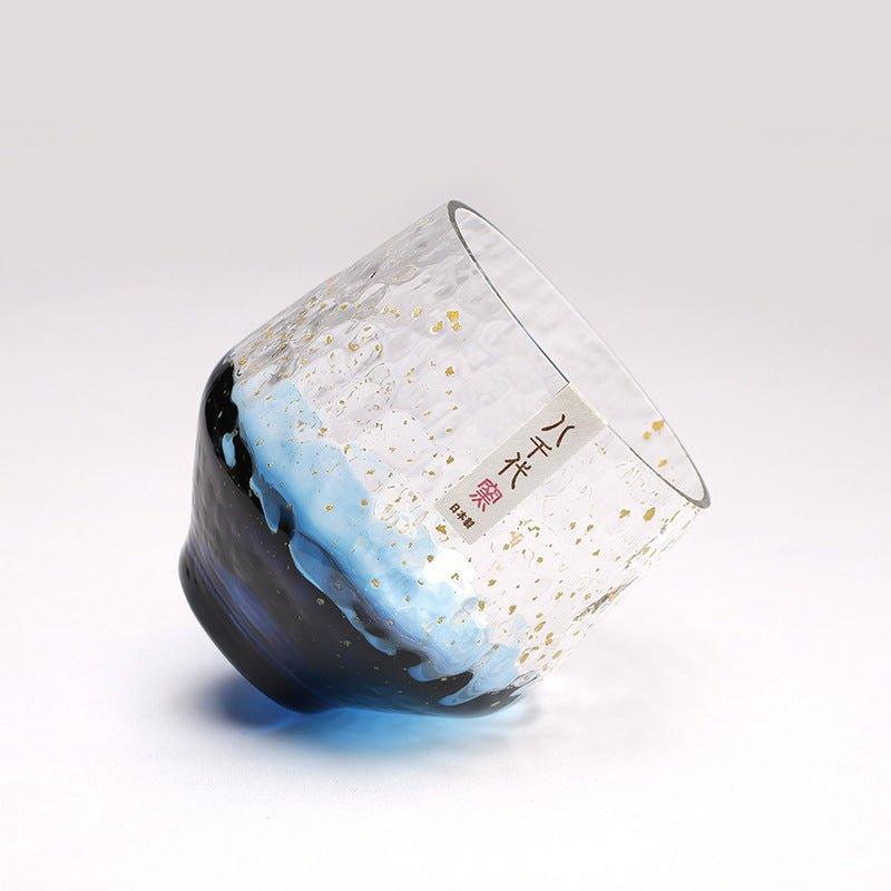 Luxury Japanese "Galaxy" Crystal Glasses – A Universe in Your Hand