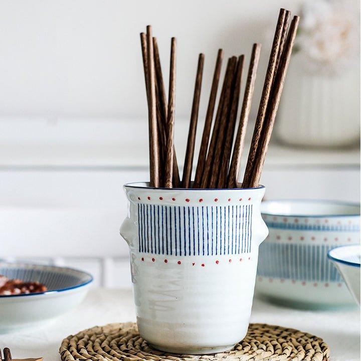 Japanese Handcrafted Ceramic Glazed Chopsticks Holders – Elevate Your Dining