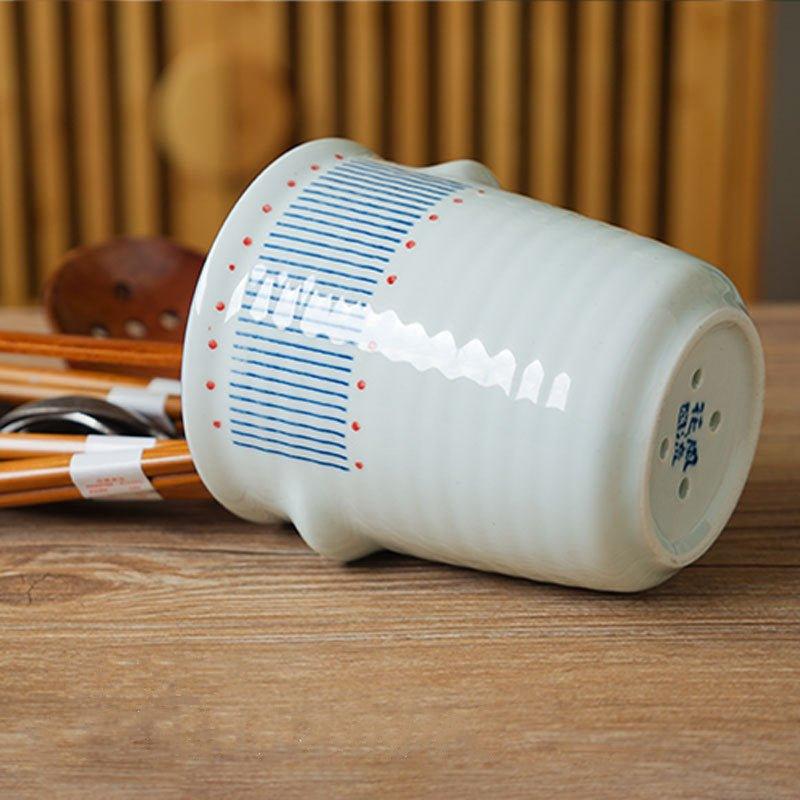 Japanese Handcrafted Ceramic Glazed Chopsticks Holders – Elevate Your Dining