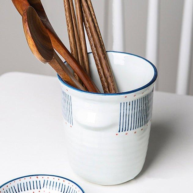 Japanese Handcrafted Ceramic Glazed Chopsticks Holders – Elevate Your Dining