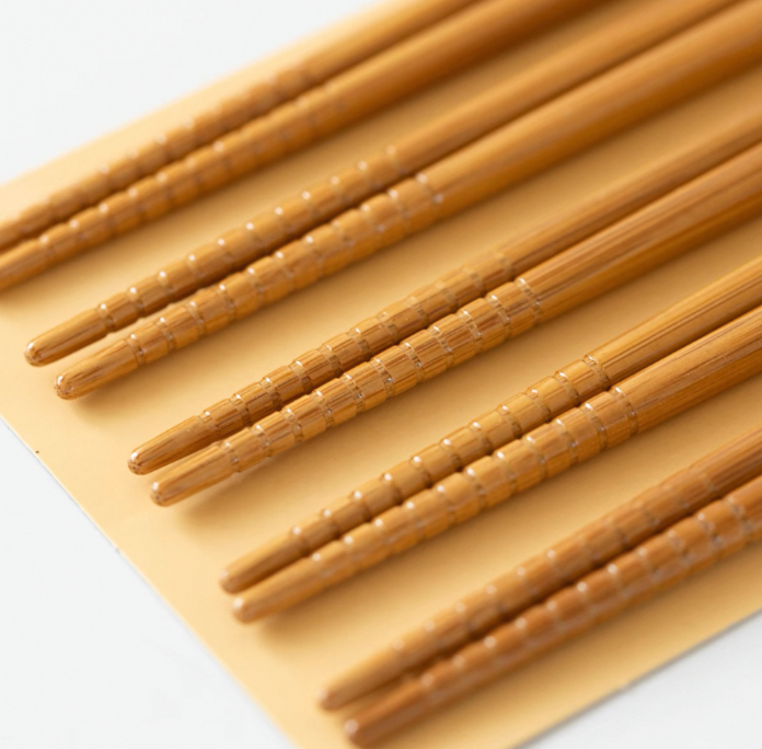 Durable Non-Slip Wooden Chopsticks, 5 Pairs, Handmade