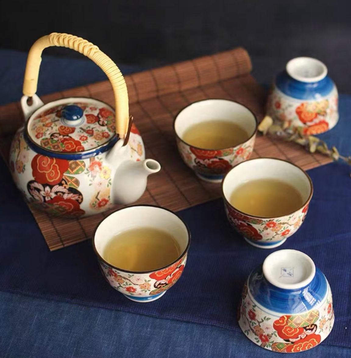 Japanese Imari Series Handcrafted Tea Cups