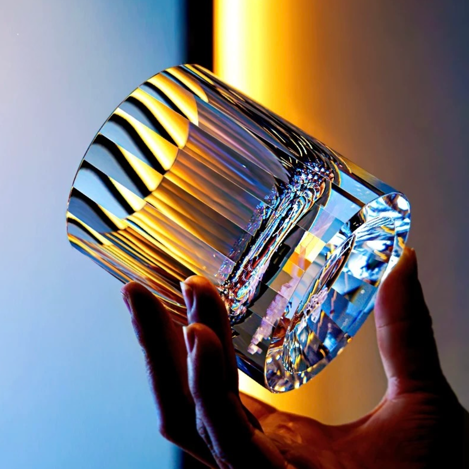 Edo Kiriko "12 Constellations" K9 Lead-Free Crystal Whiskey Glass – A Celestial Birthday Gift
