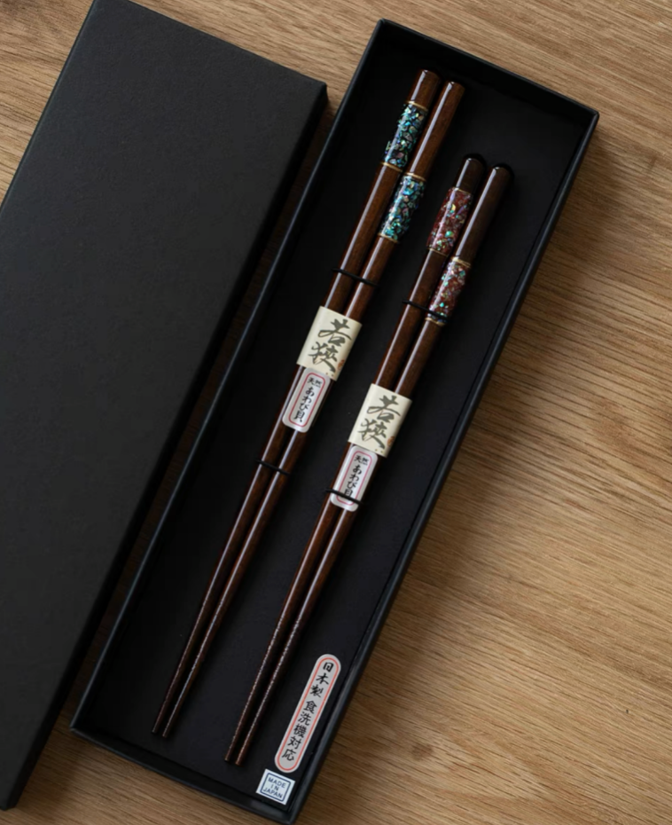 Japanese Handcrafted Wooden Chopsticks Gift Set