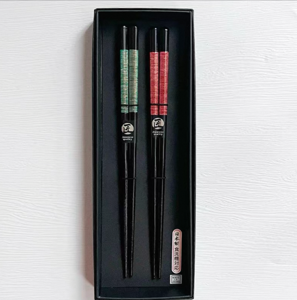 Japanese Handcrafted Wooden Chopsticks Gift Set