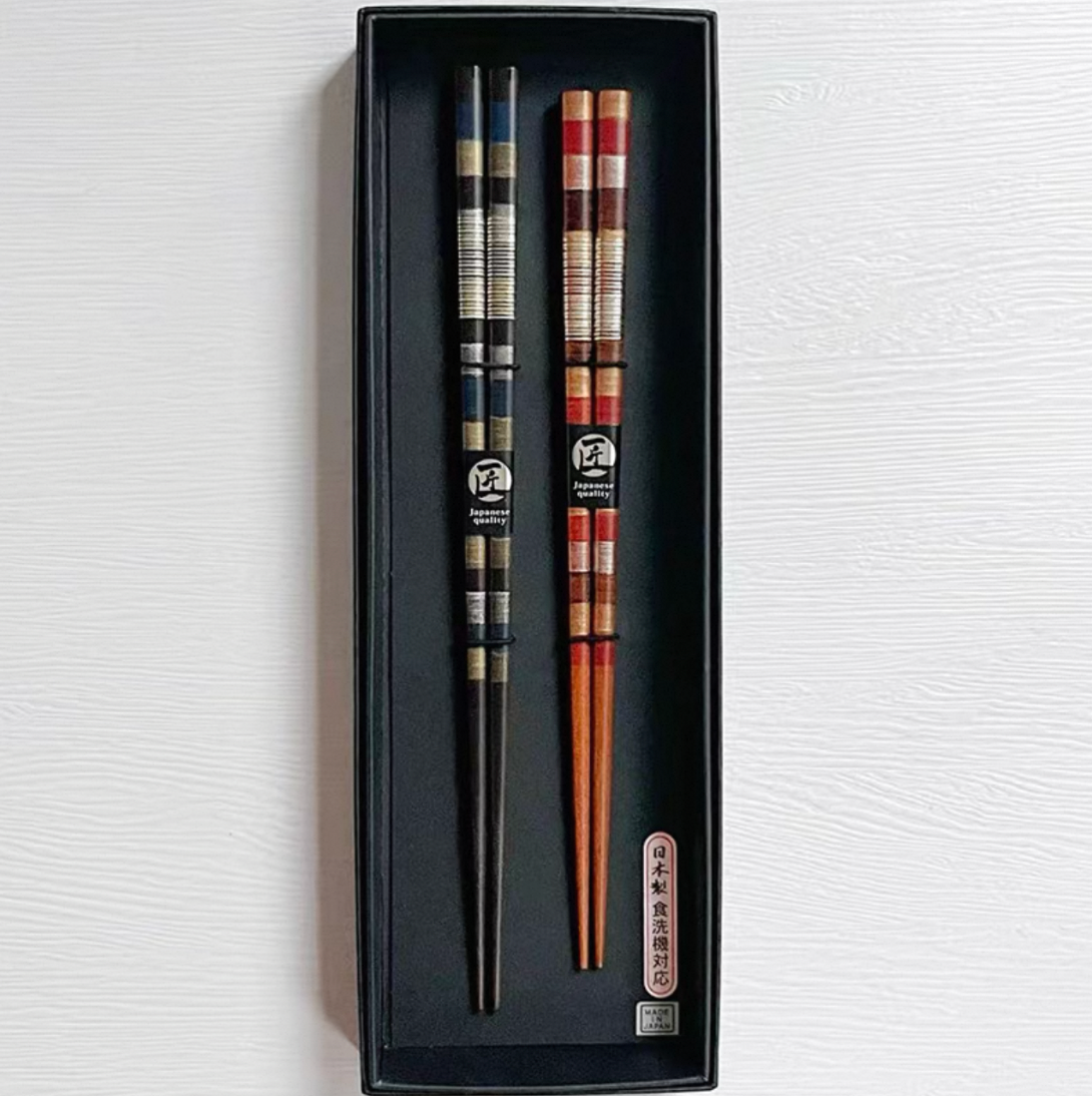 Japanese Handcrafted Wooden Chopsticks Gift Set