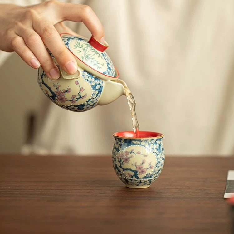 Oriental Artisan Ruyi Travel Tea Set - Thumbnail 3