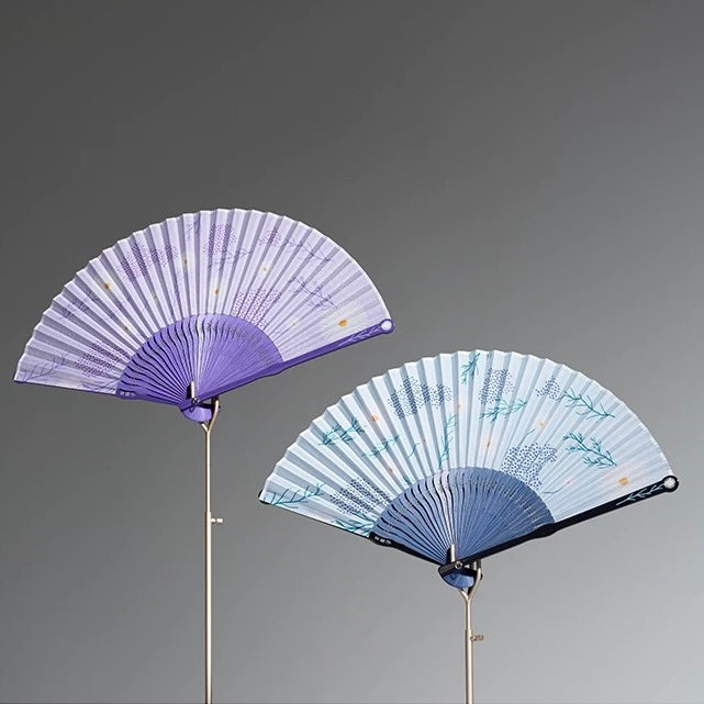 Wild Chrysanthemum Artisan Fan | National Style Gift Box Set