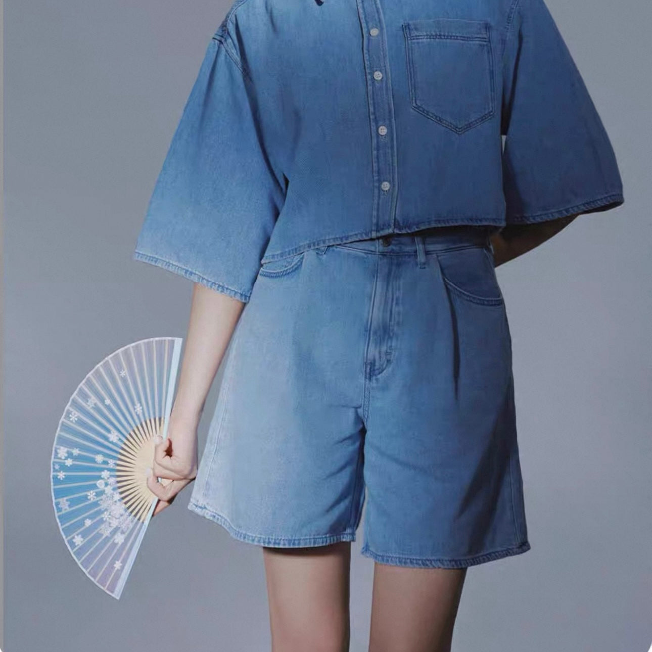 The Whispering Silk | Handcrafted Silk Folding Fan