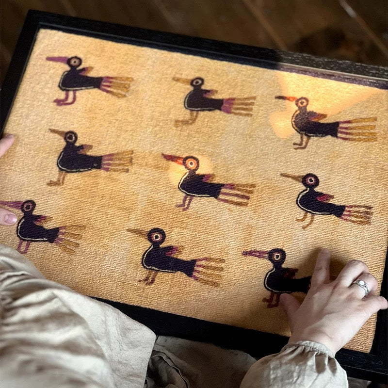 Nine Magpies Tapestry Artwork