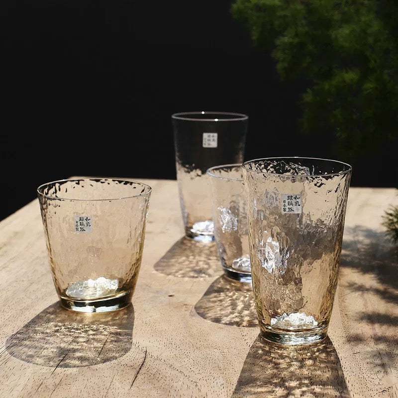 Toyo Sasaki Hammered Glass Collection