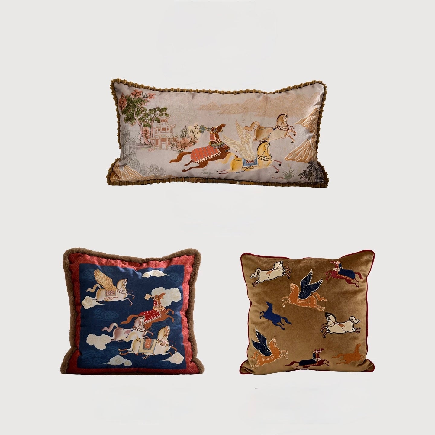 "Ride Upon Dreams" Artisan Cushion