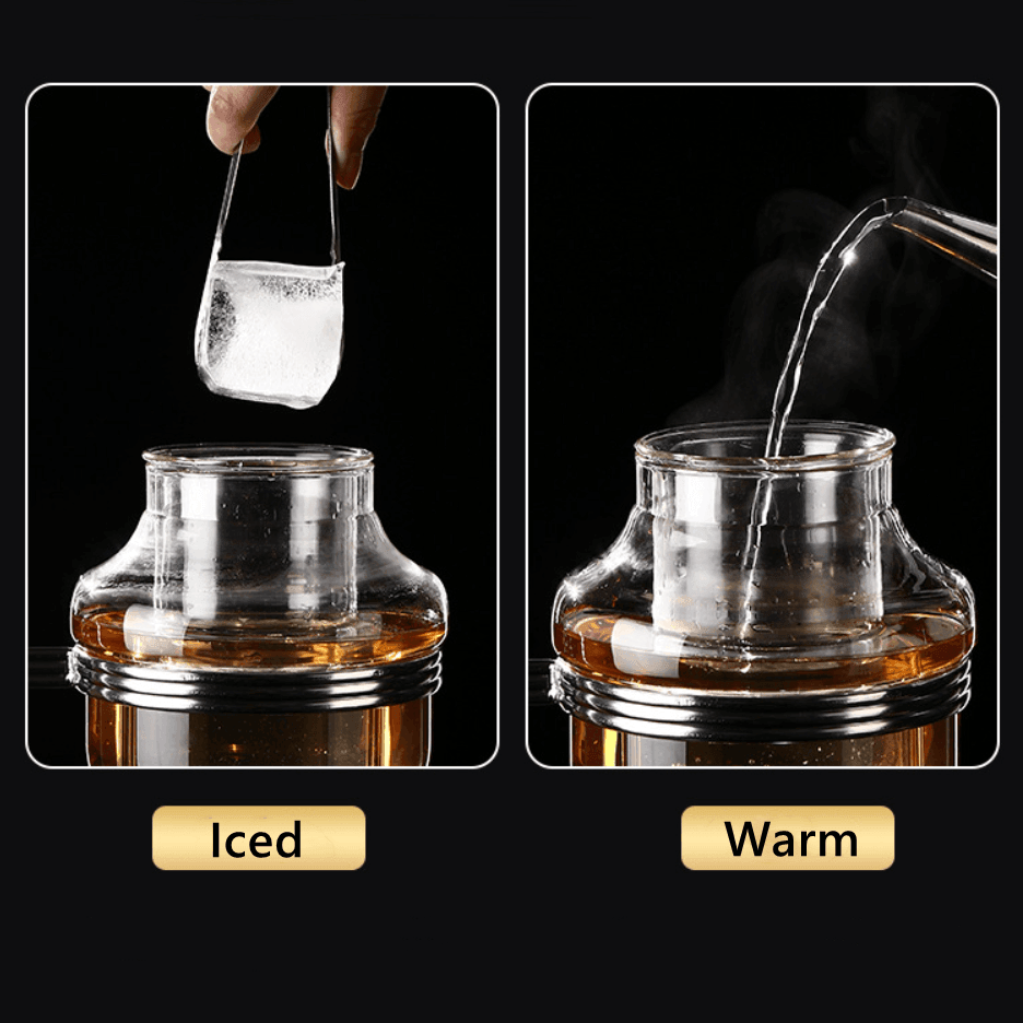 Elegant Glass Wine Dispenser Set