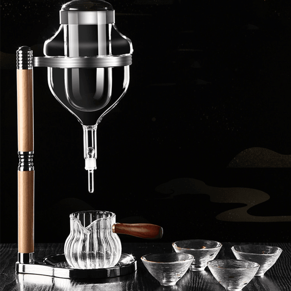 Elegant Glass Wine Dispenser Set
