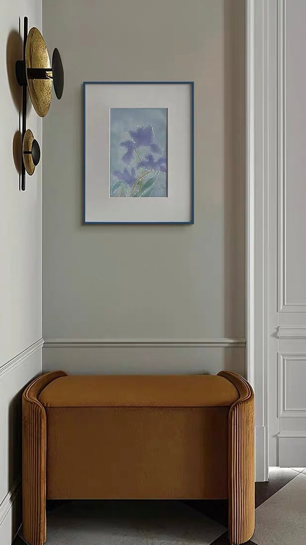 Iris by the Waterside Porcelain Panel Artwork