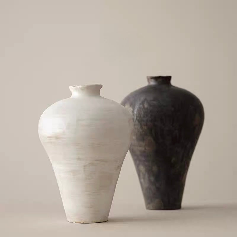 Handcrafted Wabi-Sabi Statement Vase