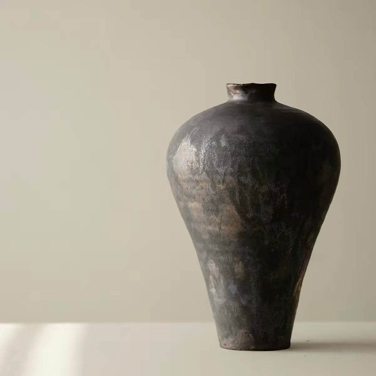 Handcrafted Wabi-Sabi Statement Vase
