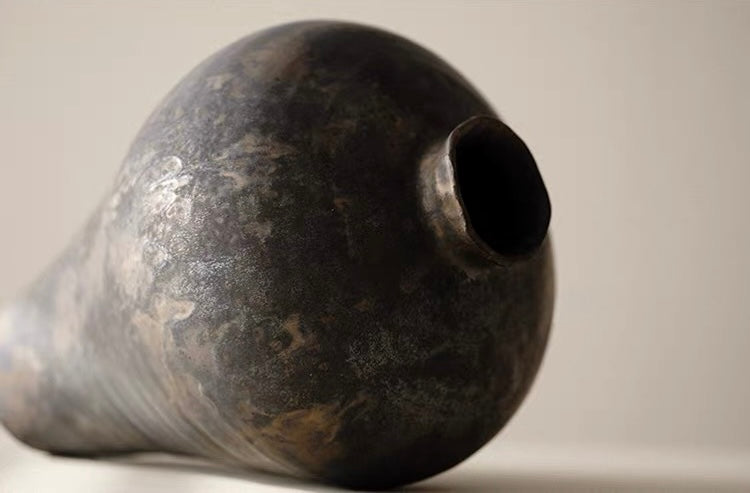 Handcrafted Wabi-Sabi Statement Vase