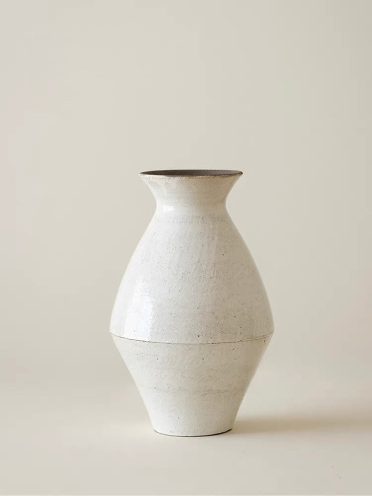 Zen Pink Kohiki Handcrafted Geometric Vase