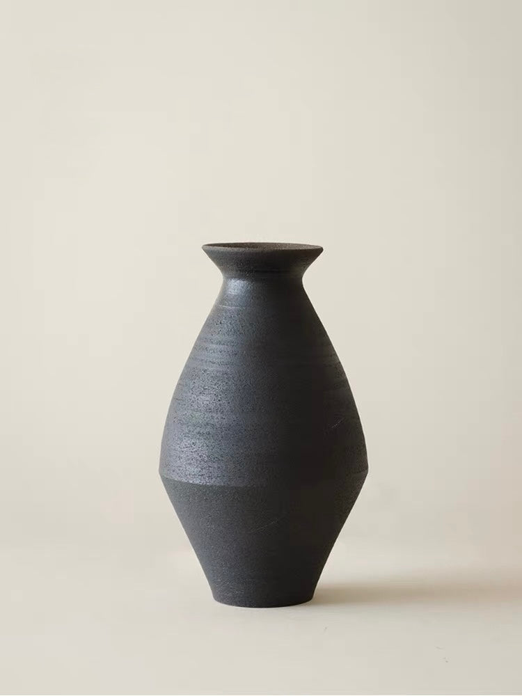 Zen Pink Kohiki Handcrafted Geometric Vase