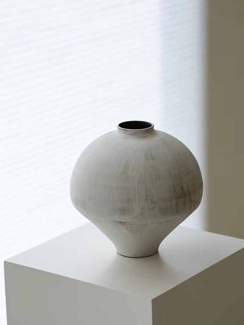 Handcrafted Wabi-Sabi Tea Ceremony Vase
