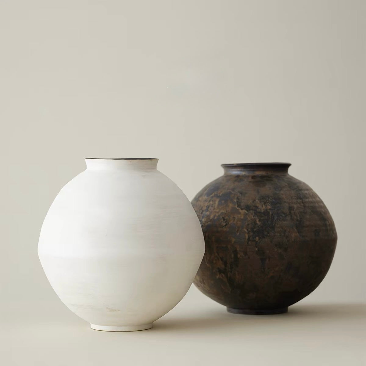 Handcrafted Wabi-Sabi Grand Vase
