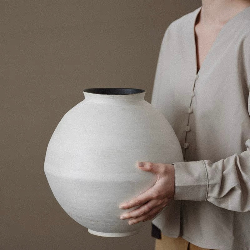Handcrafted Wabi-Sabi Grand Vase