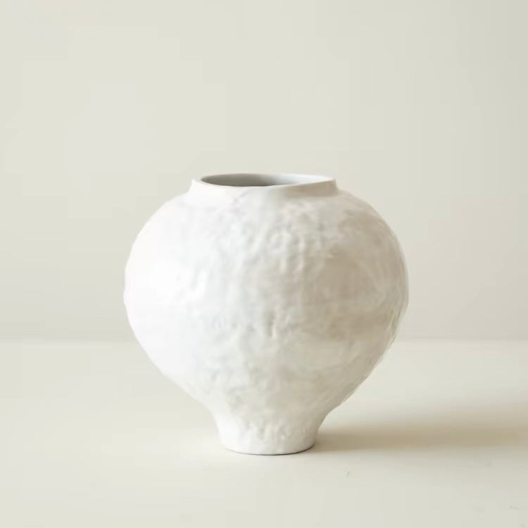 Handcrafted Wabi-Sabi Ceramic Jar