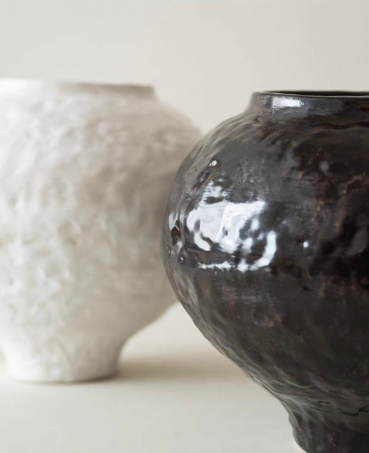 Handcrafted Wabi-Sabi Ceramic Jar