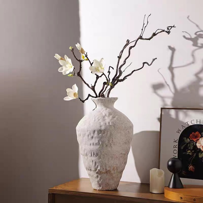 Handcrafted Wabi-Sabi Rustic Ceramic Vase