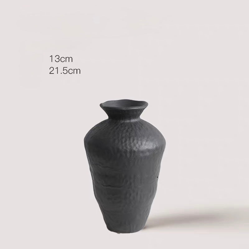 Handcrafted Wabi-Sabi Rustic Ceramic Vase