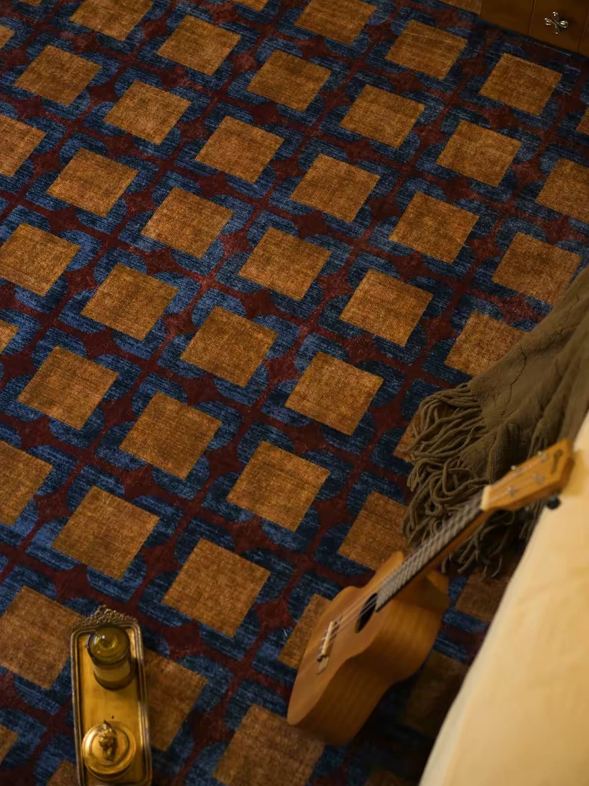 Vintage Nanyang Luxury Area Rug – Timeless Elegance with Tropical Heritage