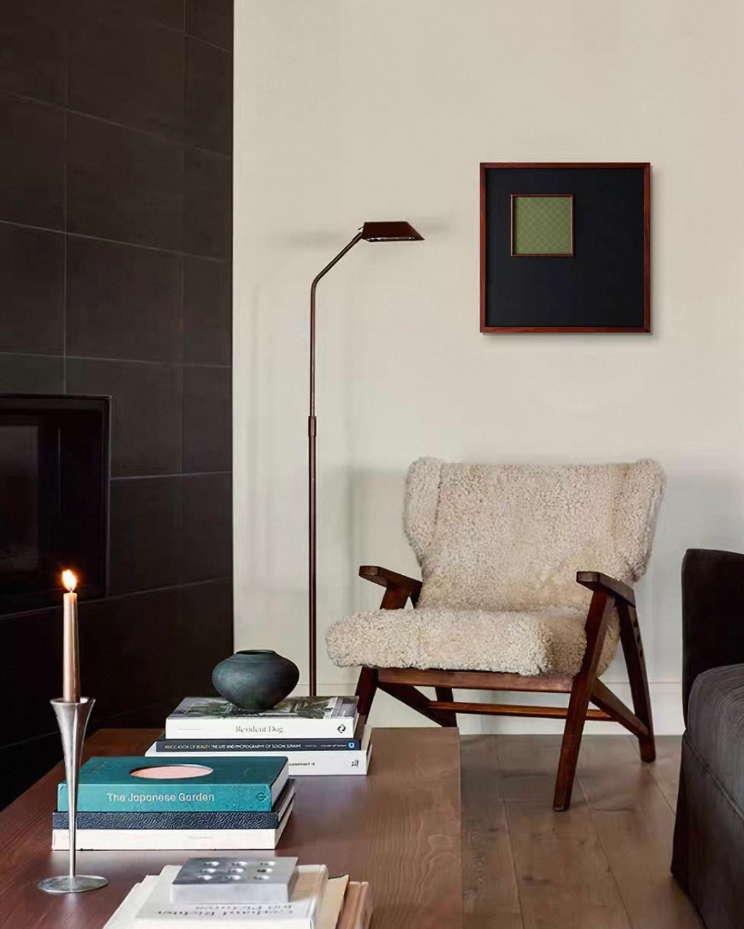 "Hidden Tea" Framed Wall Art – A Collector's Tribute to Oriental Elegance