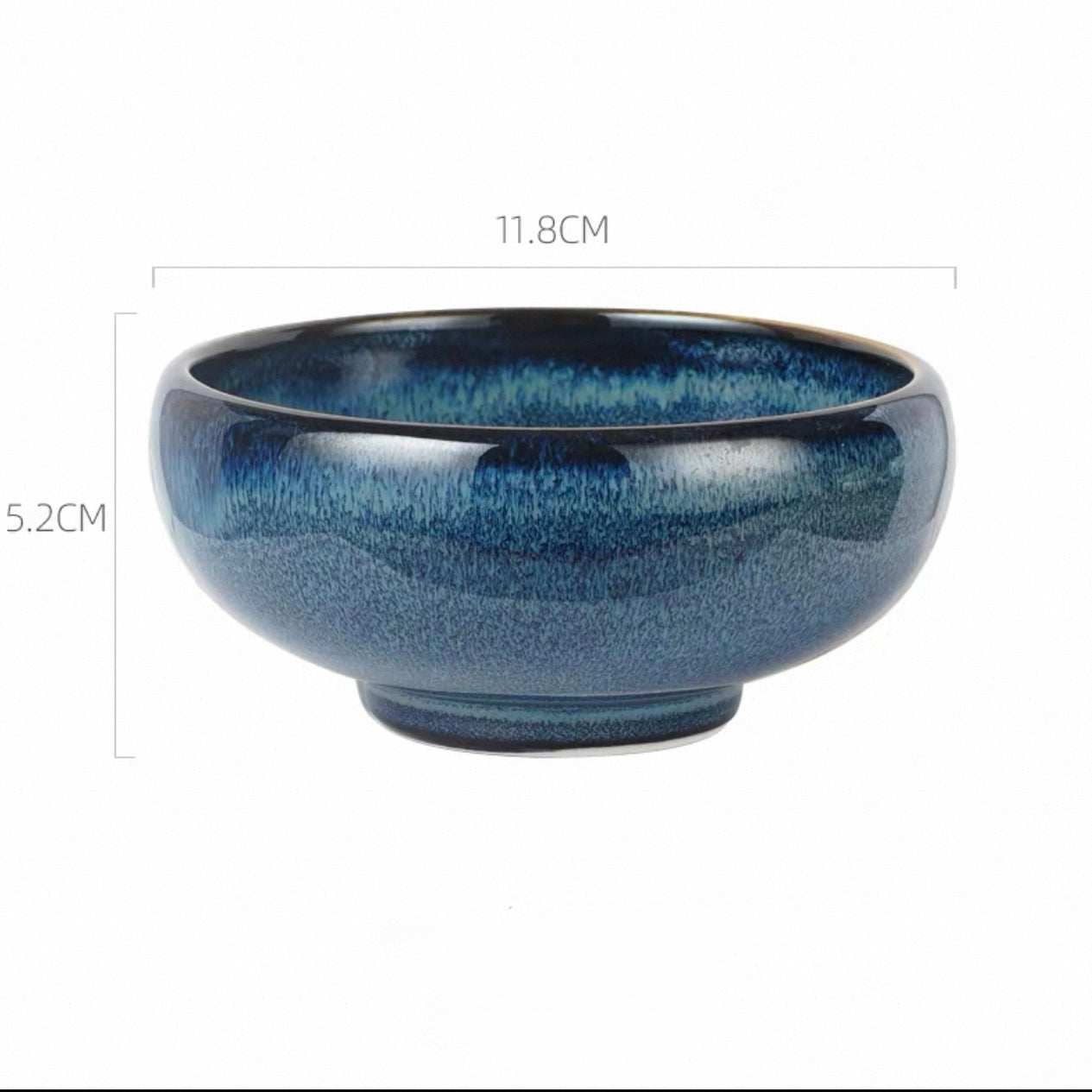 Japanese Gloss Glazed Ceramic Bowls – Radiant Elegance for Every Meal