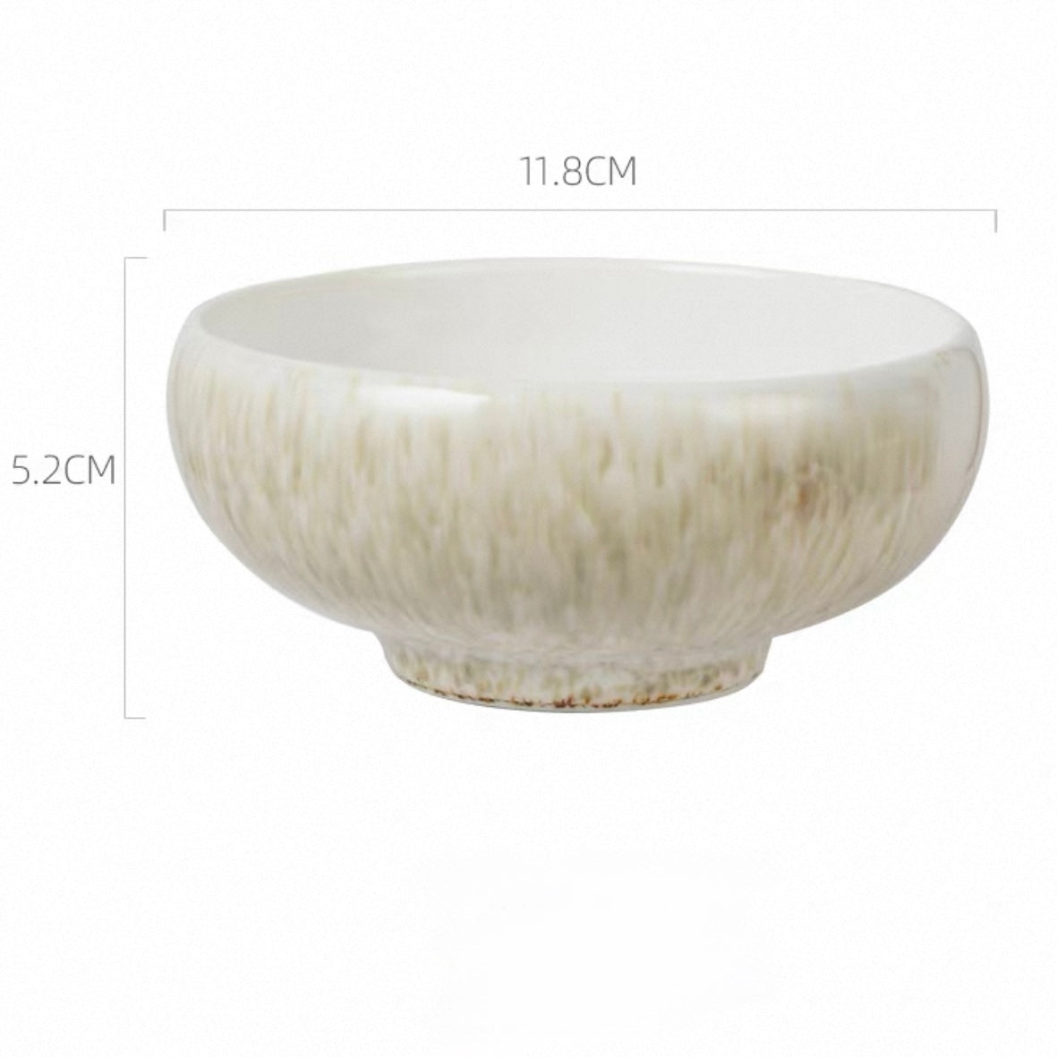 Japanese Gloss Glazed Ceramic Bowls – Radiant Elegance for Every Meal